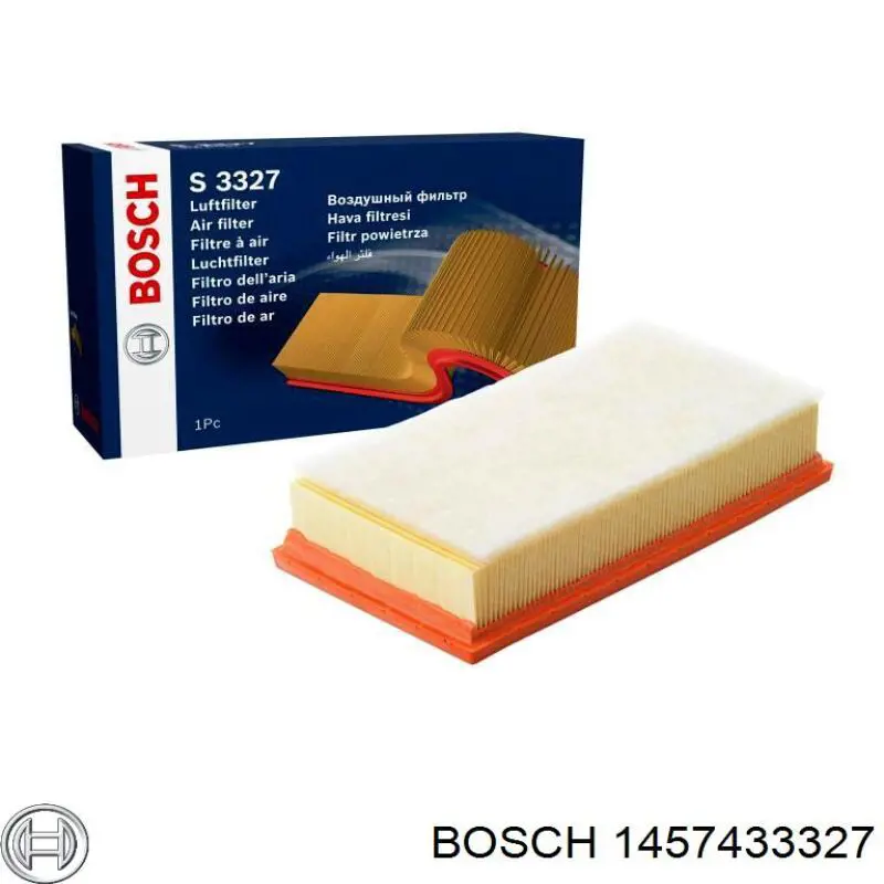 Элемент воздушного фильтра Bosch 1457433327 цена, от 10.00 USD