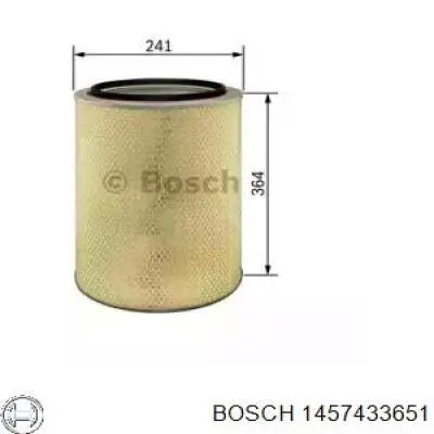 Воздушный фильтр 1457433651 Bosch
