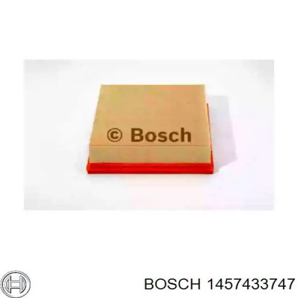 Воздушный фильтр 1457433747 Bosch