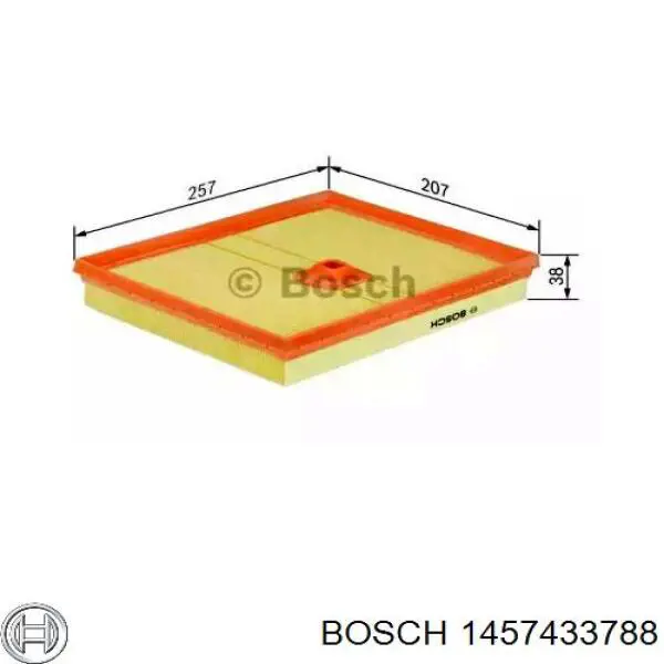 1457433788 Bosch воздушный фильтр