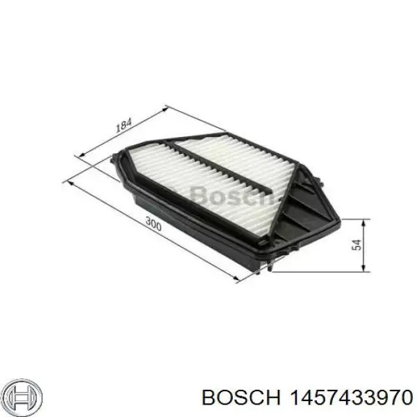 Воздушный фильтр 1457433970 Bosch