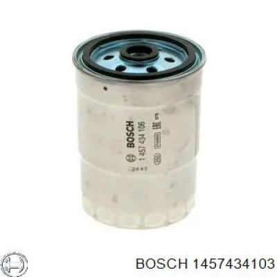 Filtro combustible 1457434103 Bosch