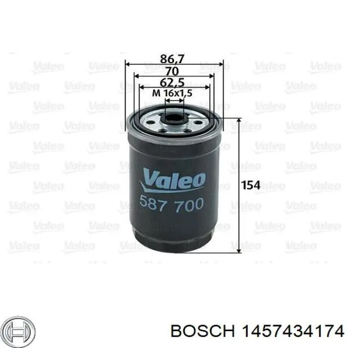 1457434174 Bosch Фильтр топлива