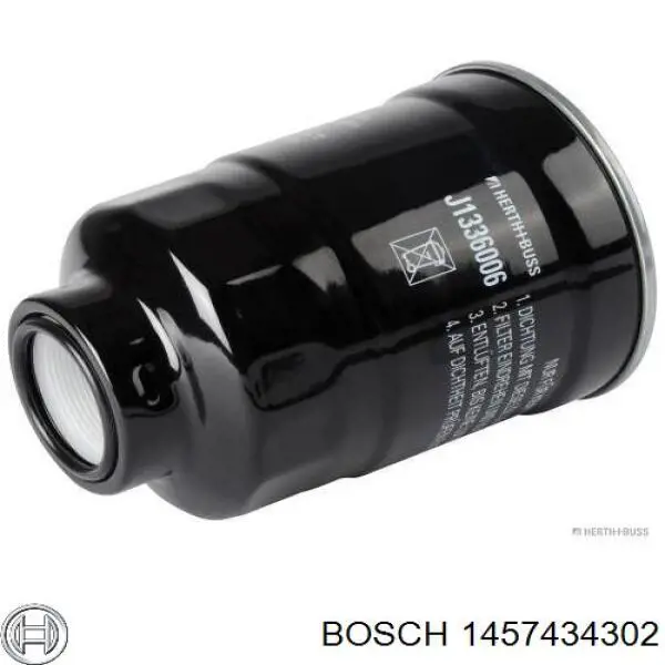 Топливный фильтр 1457434302 Bosch