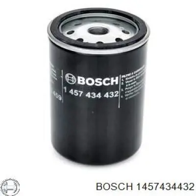 Filtro combustible 1457434432 Bosch
