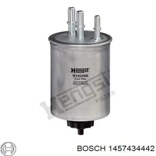 Топливный фильтр 1457434442 Bosch