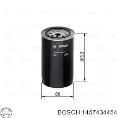 Топливный фильтр 1457434454 Bosch