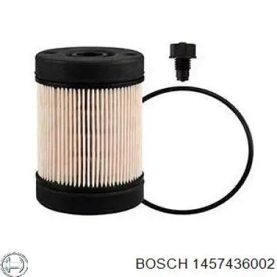Filtro hollín/partículas, sistema escape 1457436002 Bosch