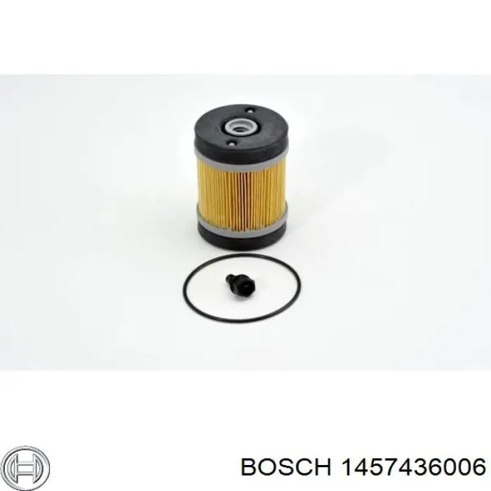 Filtro hollín/partículas, sistema escape 1457436006 Bosch