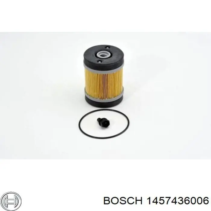 Фільтр системи відпрацьованих газів 1457436006 Bosch