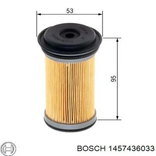 Купить 1457436033 Bosch Фильтр ad blue