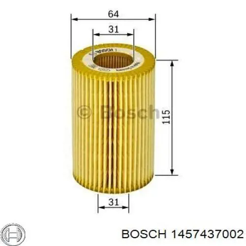 Купить 1457437002 Bosch Фильтр центробежный очистки масла