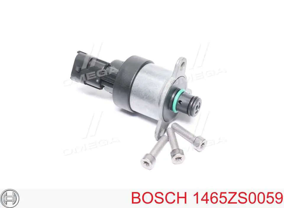1465ZS0059 Bosch válvula de regulação de pressão (válvula de redução da bomba de combustível de pressão alta Common-Rail-System)