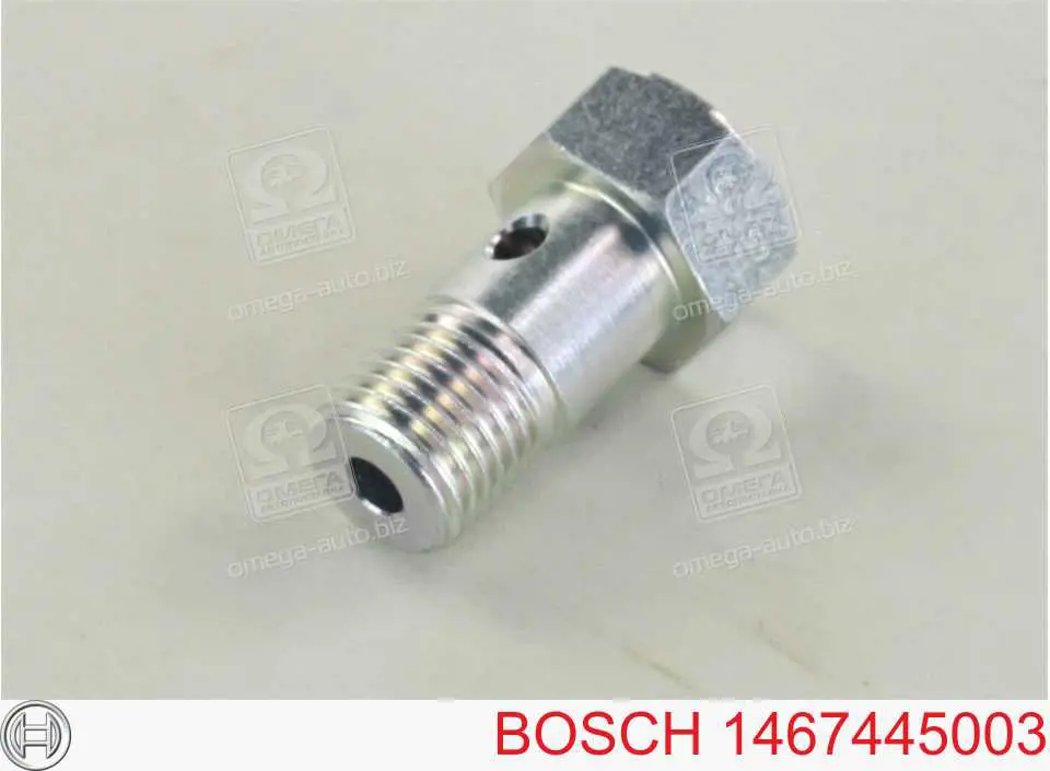 1467445003 Bosch топливный перепускной клапан (болт банджо)