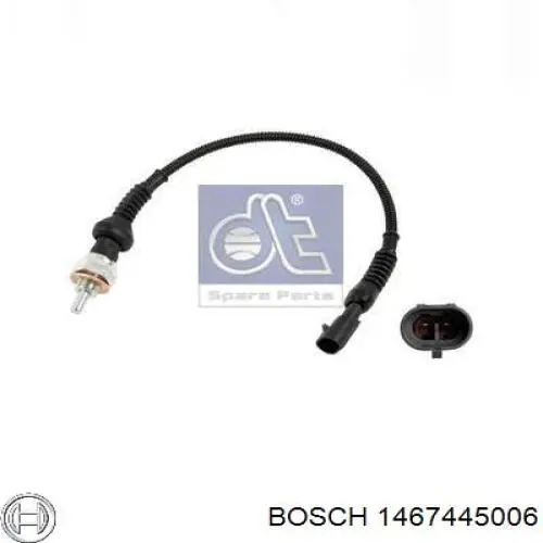 1467445006 Bosch válvula de regulação de pressão (válvula de redução da bomba de combustível de pressão alta Common-Rail-System)