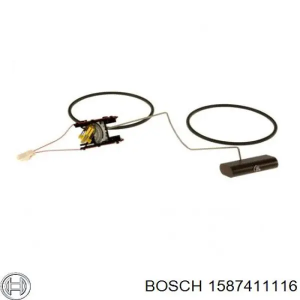 1587411116 Bosch датчик уровня топлива в баке правый