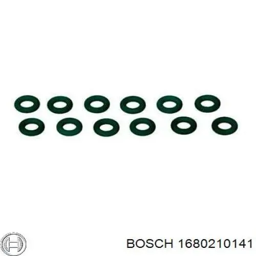 1680210141 Bosch кольцо уплотнительное штуцера обратного шланга форсунки