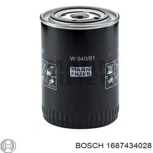 1687434028 Bosch Фильтр топлива