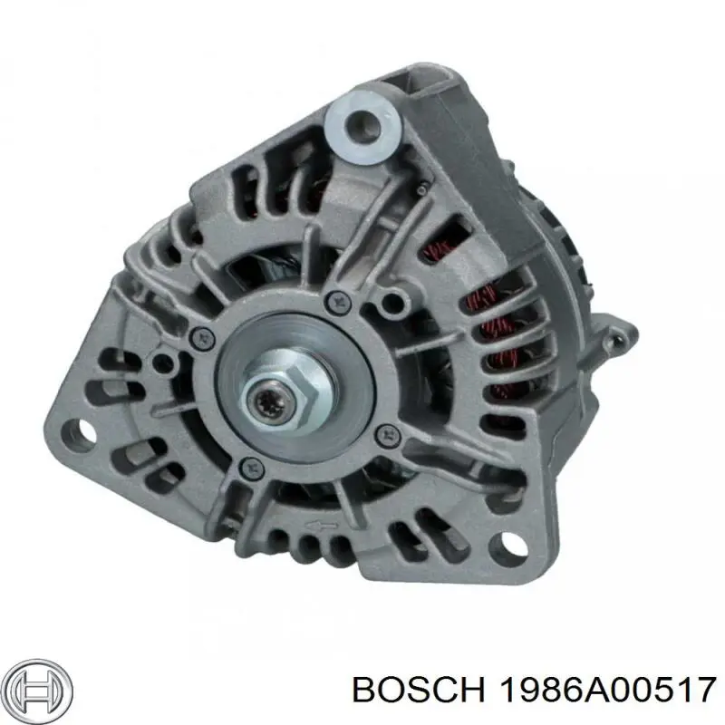 Генератор автомобиля Bosch 1986A00517