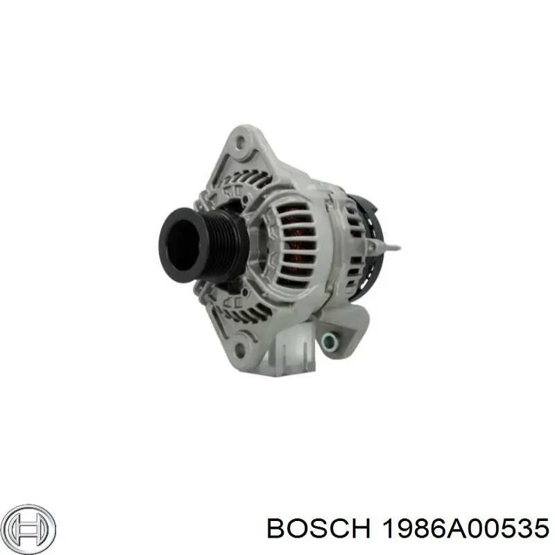 Генератор автомобиля Bosch 1986A00535