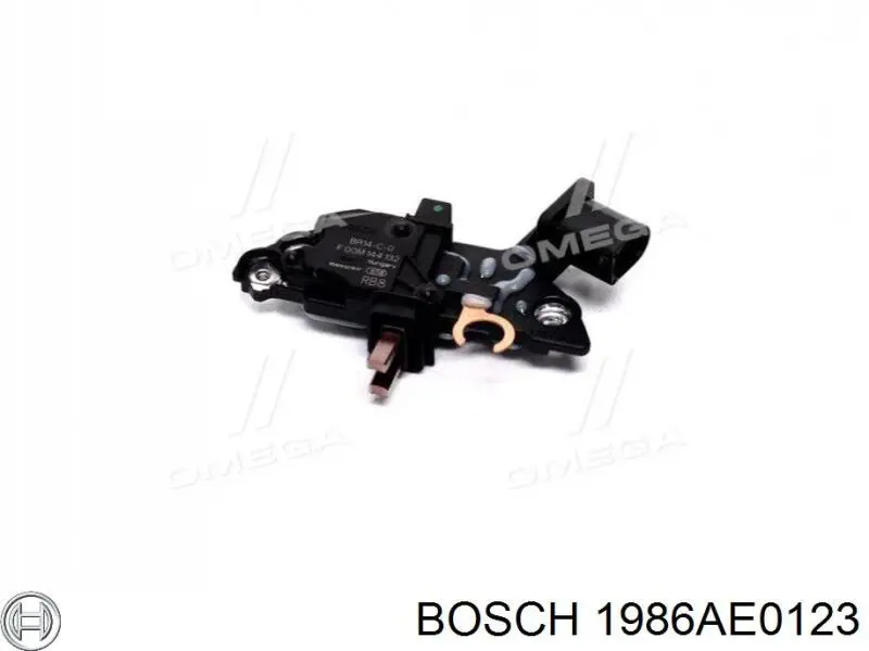 1986AE0123 Bosch реле-регулятор генератора (реле зарядки)