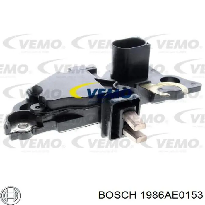 1986AE0153 Bosch реле-регулятор генератора (реле зарядки)
