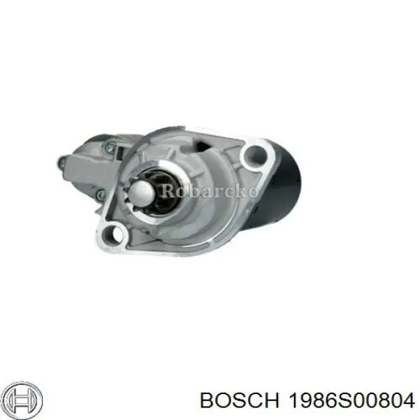 Motor de arranque 1986S00804 Bosch