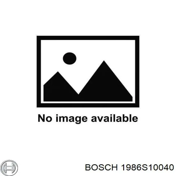 1986S10040 Bosch стартер