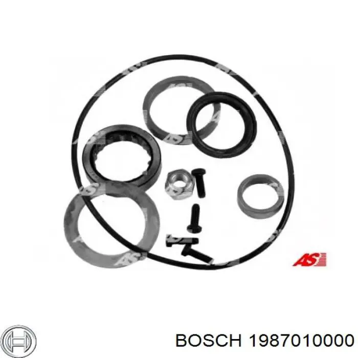 1987010000 Bosch kit de reparação do motor de arranco
