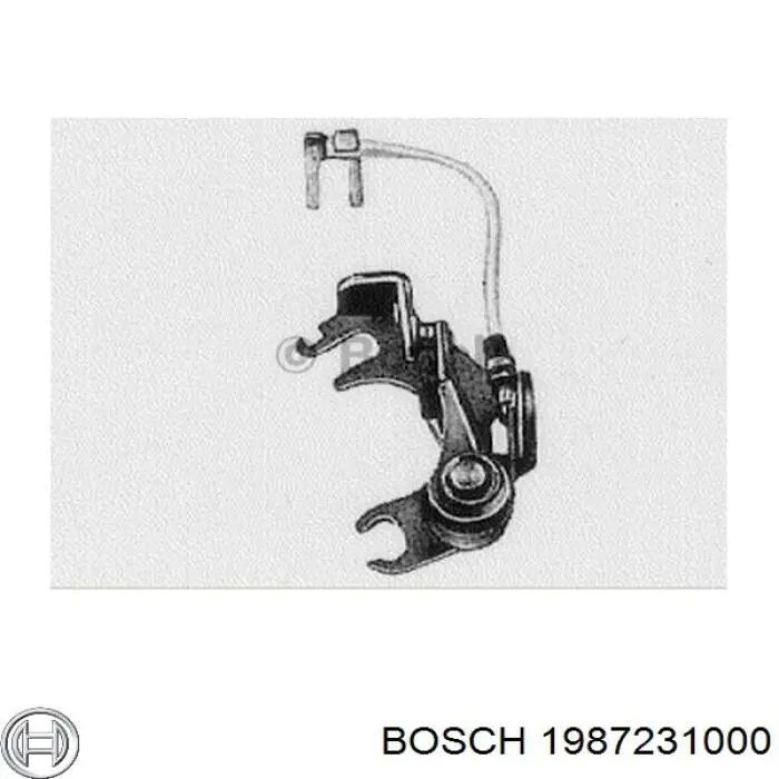 Контактная группа замка зажигания 1987231000 Bosch