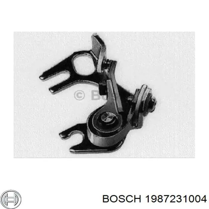 Бегунок распределителя зажигания 1987231004 Bosch