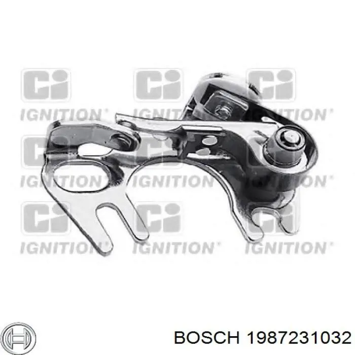 Купить 1987231032 Bosch Контактная группа распределителя зажигания
