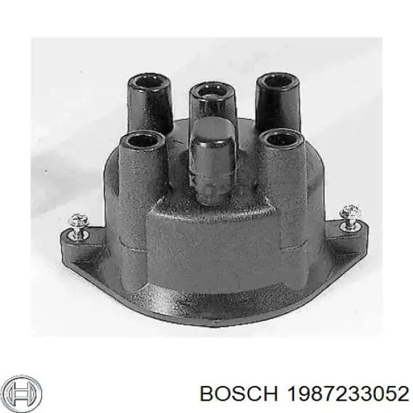 1987233052 Bosch крышка распределителя зажигания (трамблера)