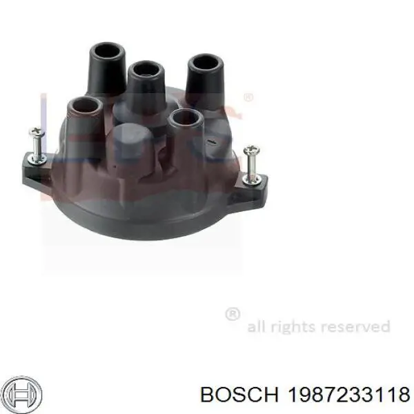 Tapa de distribuidor de encendido 1987233118 Bosch