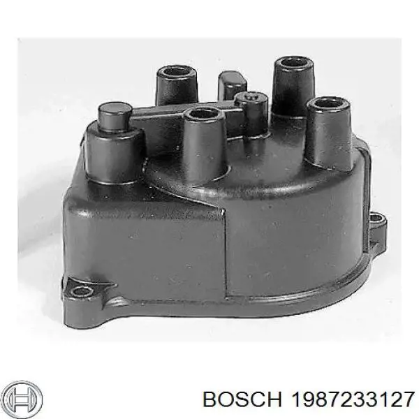 1987233127 Bosch крышка распределителя зажигания (трамблера)