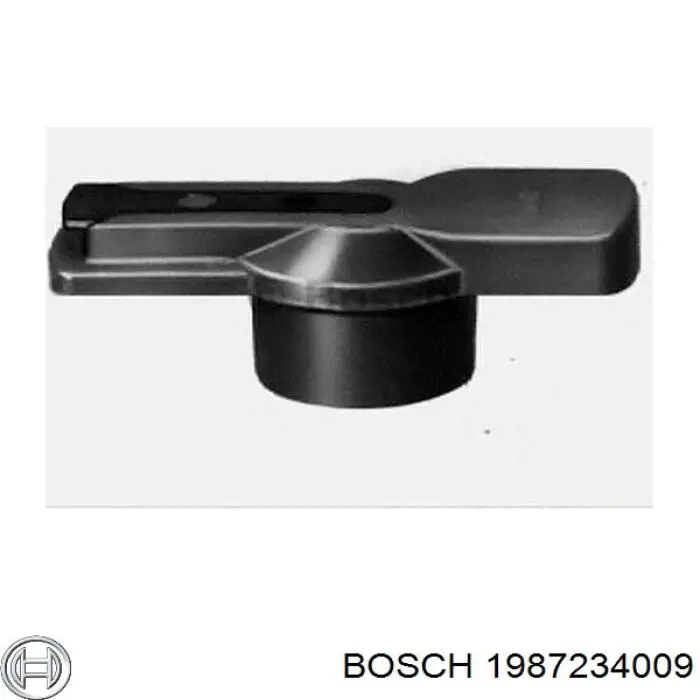 1987234009 Bosch бегунок (ротор распределителя зажигания, трамблера)