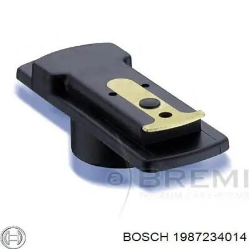 Бегунок распределителя зажигания EVL019 Beru