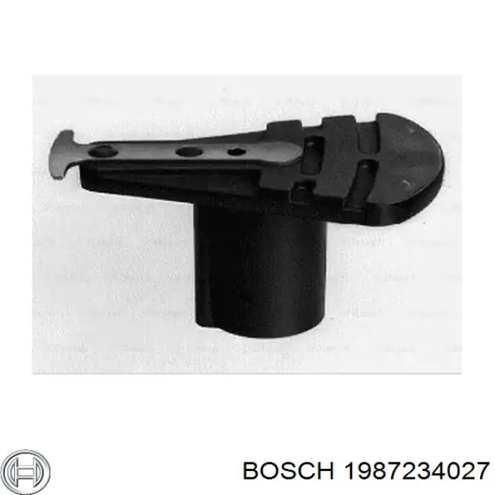 1 987 234 027 Bosch бегунок (ротор распределителя зажигания, трамблера)