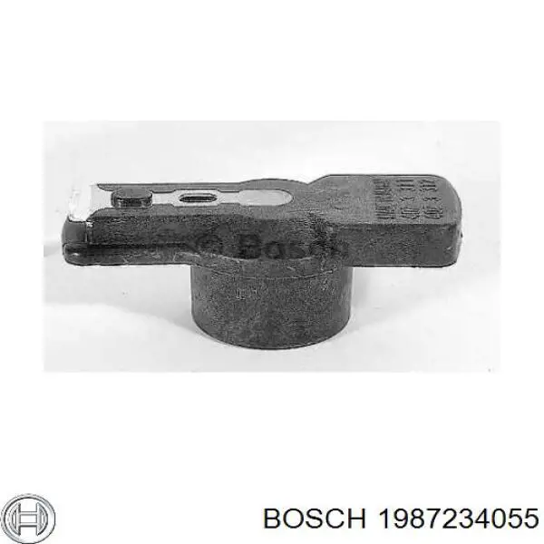 1987234055 Bosch бегунок (ротор распределителя зажигания, трамблера)