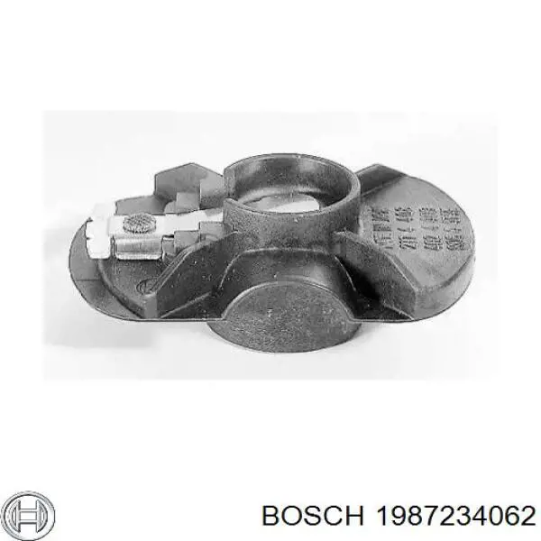1987234062 Bosch бегунок (ротор распределителя зажигания, трамблера)