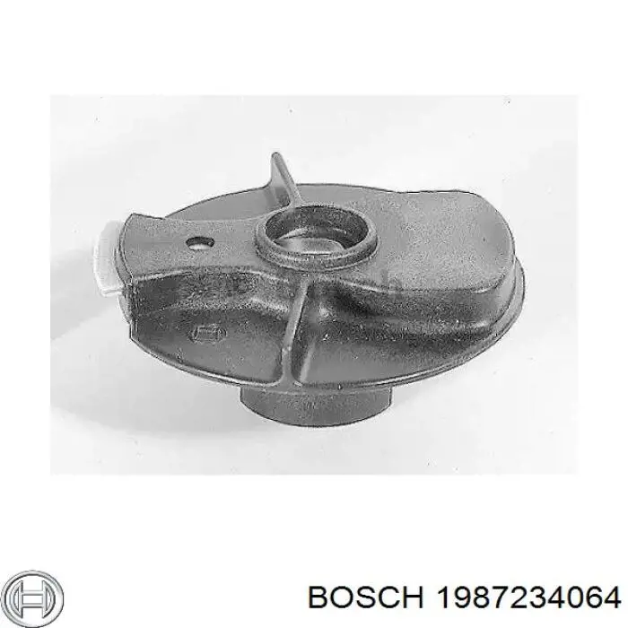 1987234064 Bosch бегунок (ротор распределителя зажигания, трамблера)