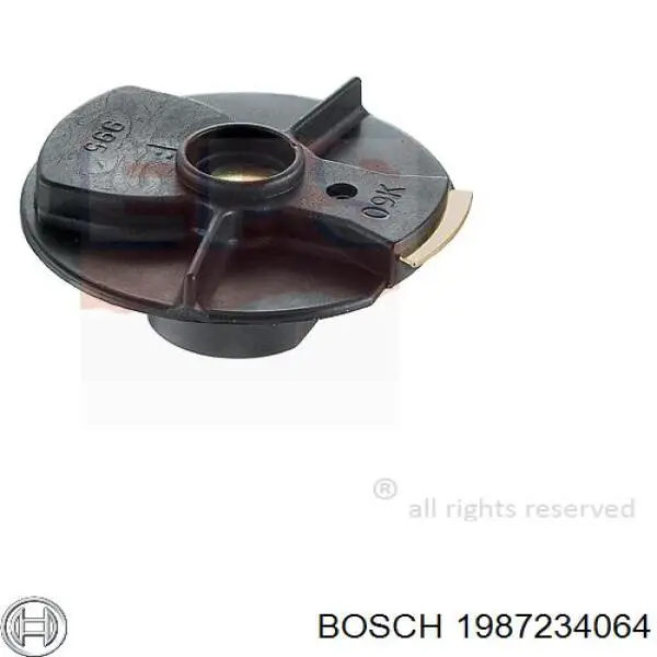 Бегунок трамблера Bosch 1987234064