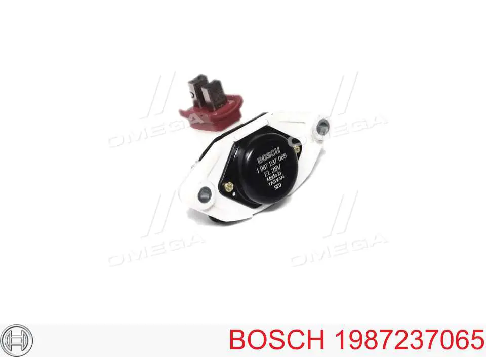1987237065 Bosch relê-regulador do gerador (relê de carregamento)