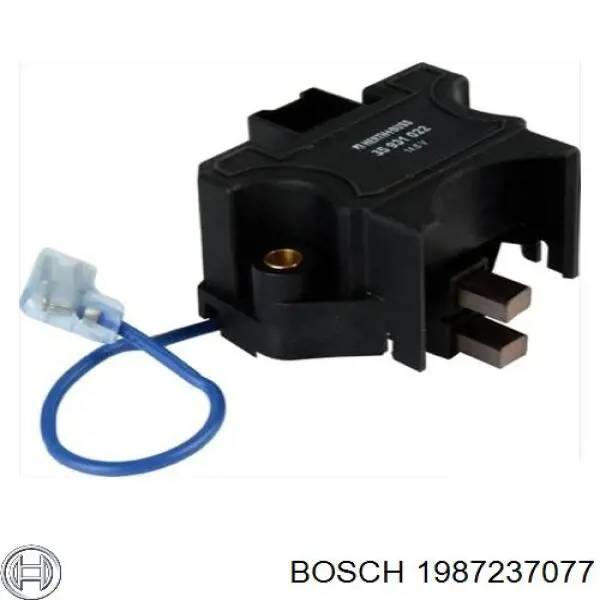 1987237077 Bosch relê-regulador do gerador (relê de carregamento)