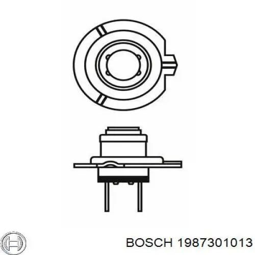 Bombilla halógena 1987301013 Bosch