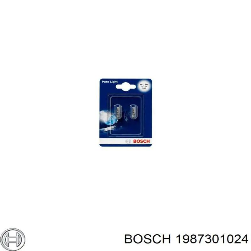 1987301024 Bosch лампочка щитка (панели приборов)