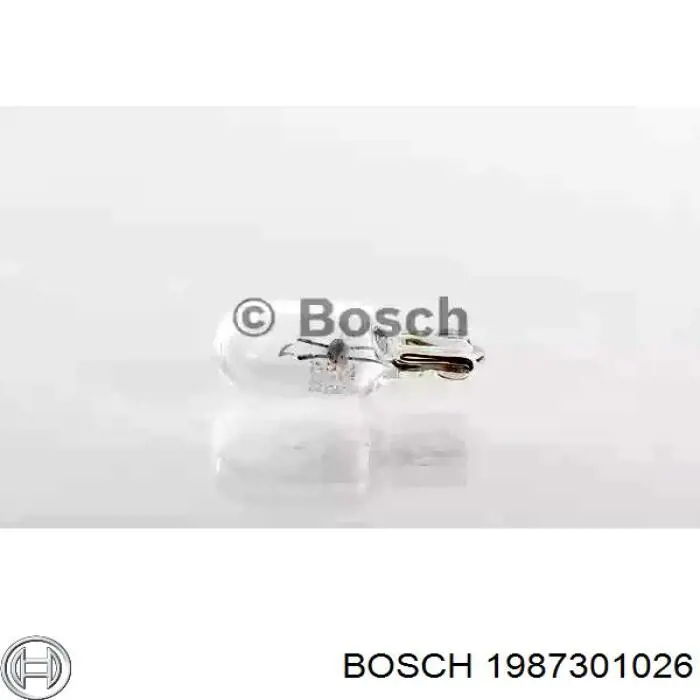 1 987 301 026 Bosch лампочка плафона освещения салона/кабины