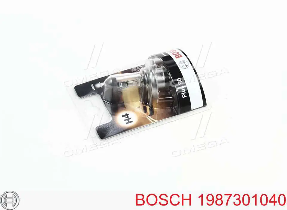 Галогенная автолампа Bosch H4 P43t 12V 1987301040