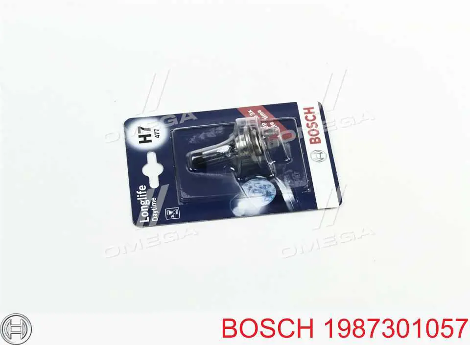 Галогенная автолампа Bosch H7 PX26d 12V 1987301057