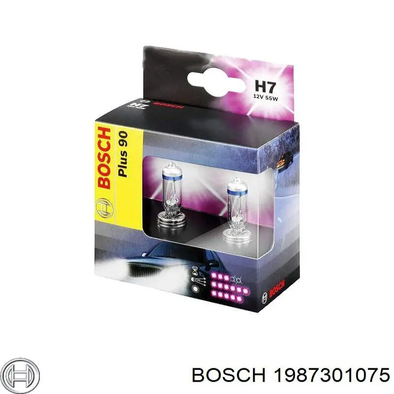 Лампочка галогенная Bosch 1987301075